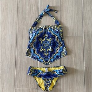 Becca geometric swimwear, Great condition